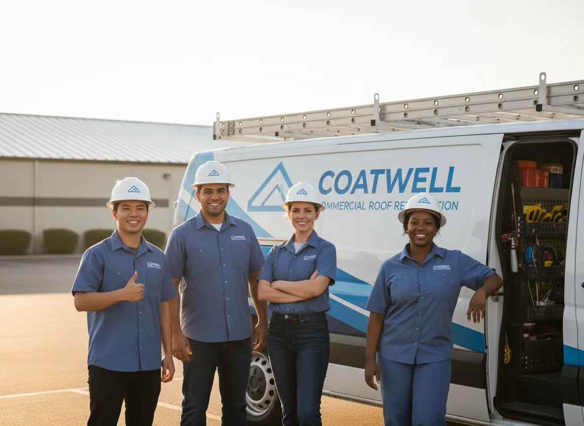 Commercial roof coating company in Chelsea, MI